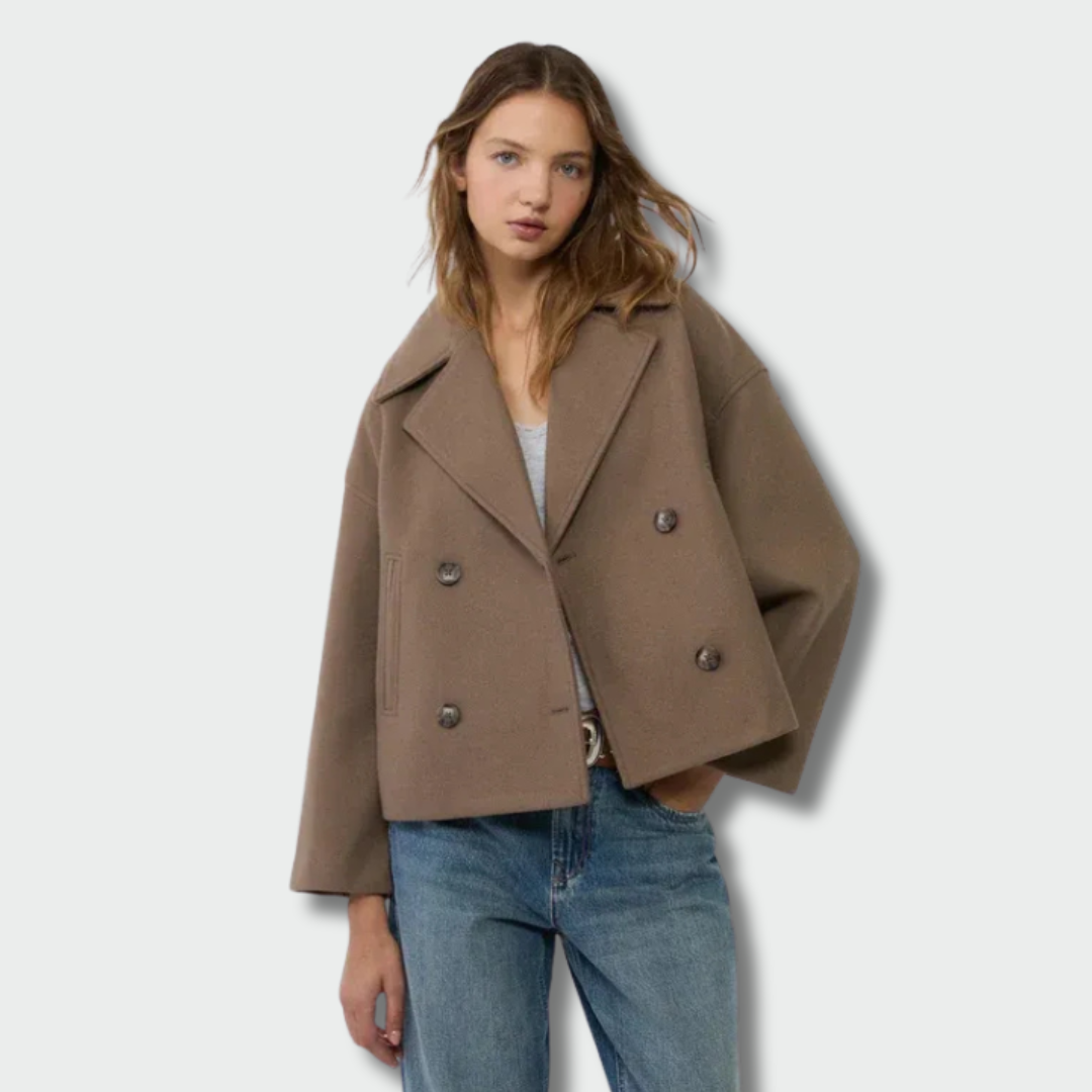 Lina™ – Trumpa rudeninė striukė elegantiškam stiliui