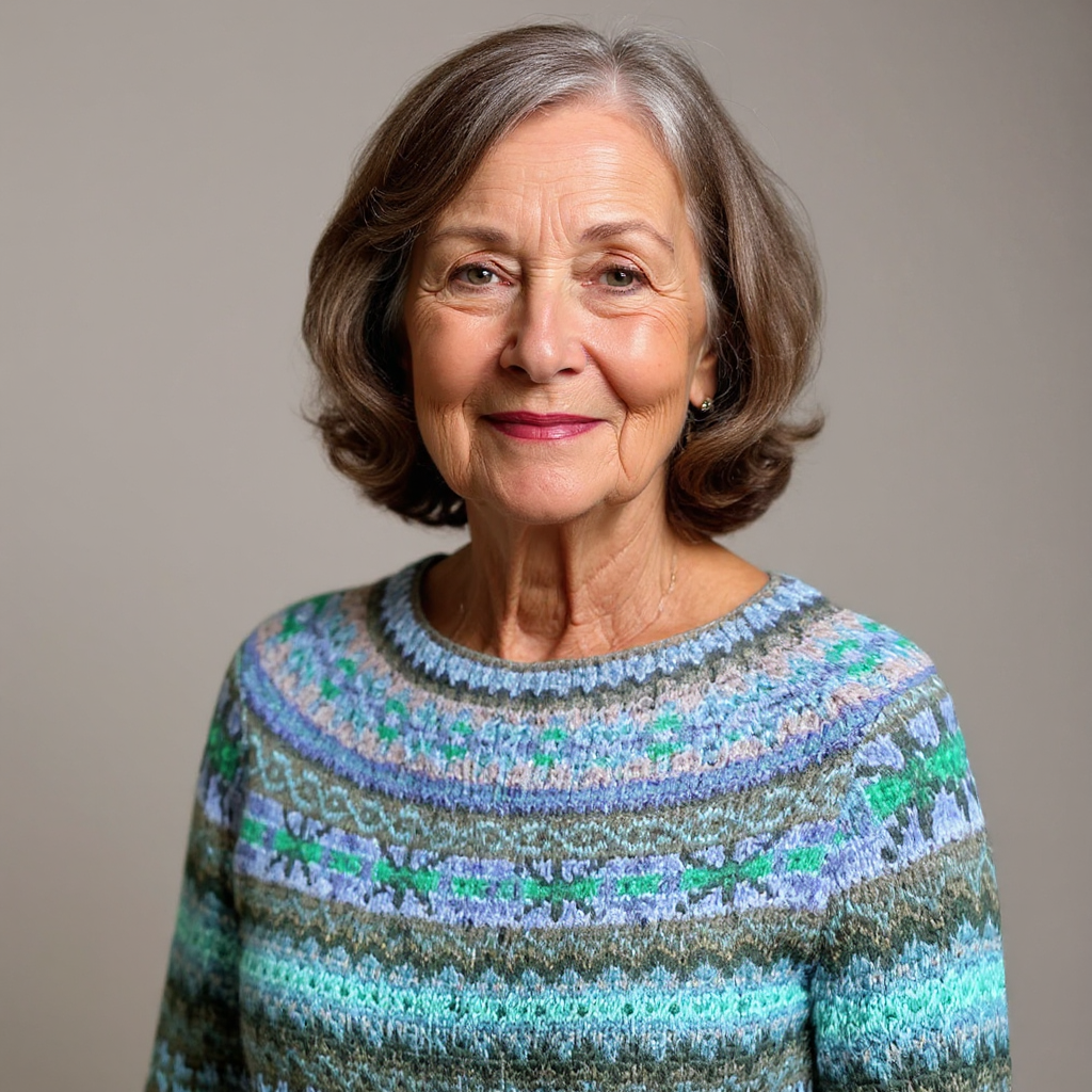 Bethany - Vintažinis salos megztinis