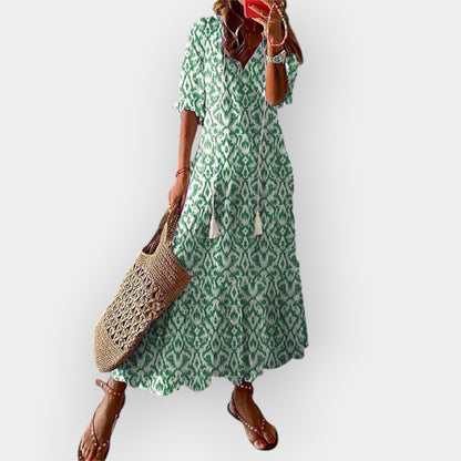 Maksimalus Suknelė su Bohemijos Stiliumi