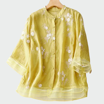 Emilija™ - Siuvinėta bliuskutė