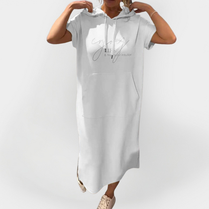 Kasdienis Suknelė su Kapišonu
