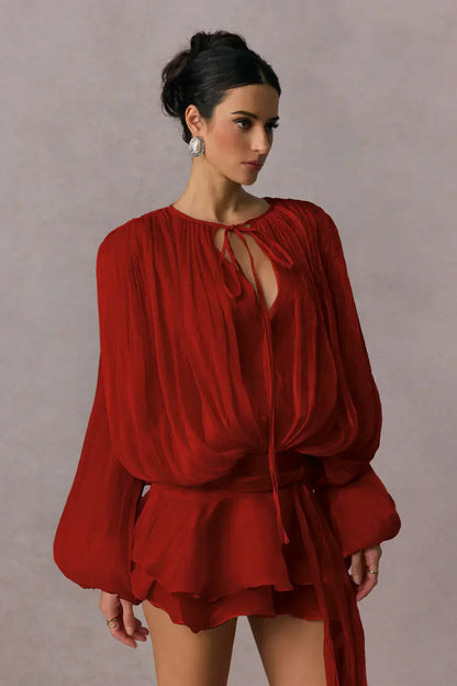 Liana™ - Elegantiškas Boho Trumpas Suknelė