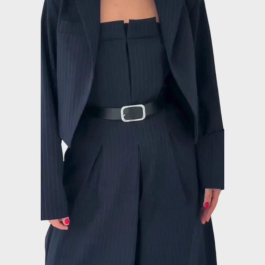 Aritzia - Moteriškas liemenėlės komplektas su švarkeliu – elegantiškas ir modernus