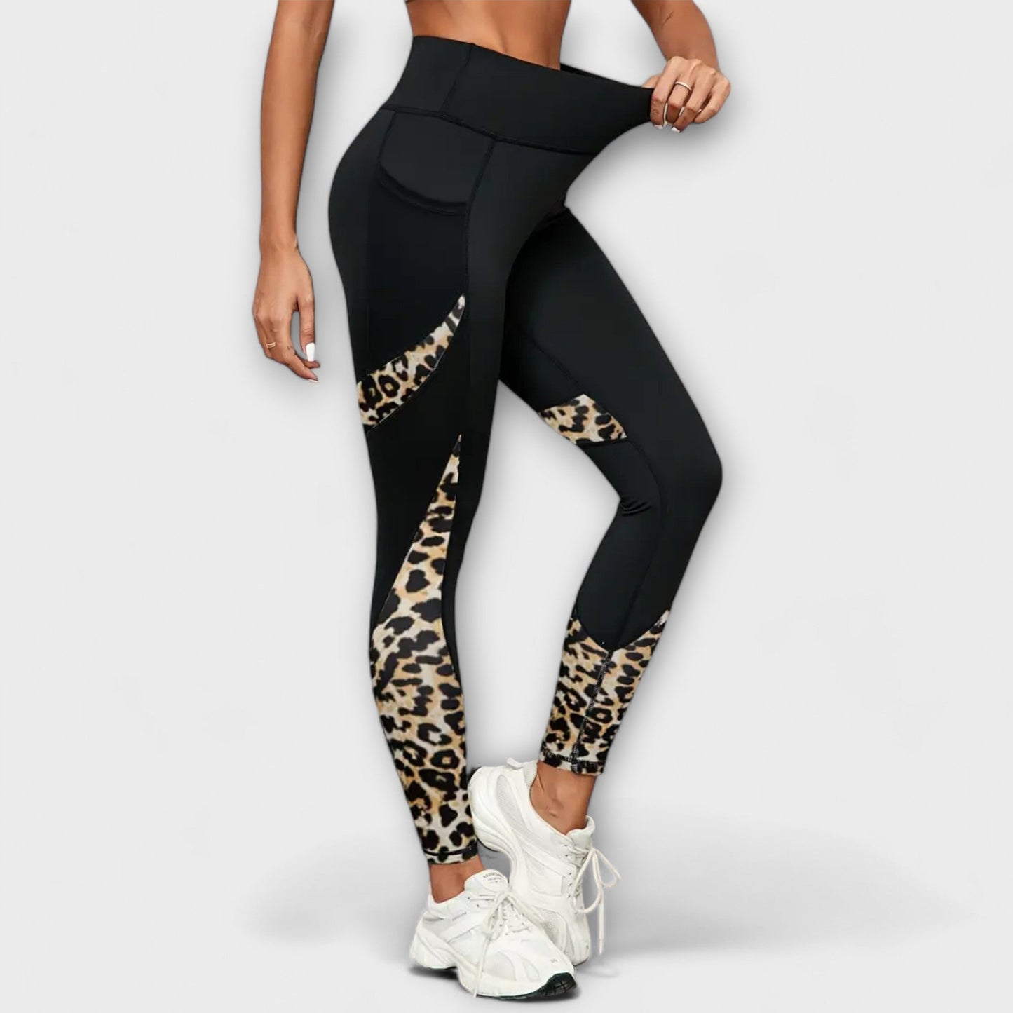 Carmo™ - Aukšto liemens leopardų rašto leggingai