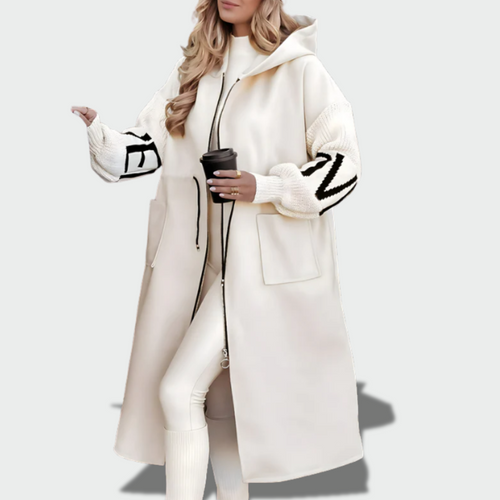 Gabija™ – Ėriuko paltukas su gobtuvu šiltam rudeniui