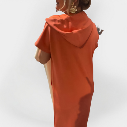 Kasdienis Suknelė su Kapišonu