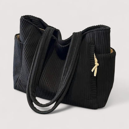 Ieva - Aksominė Petinė Kuprinė