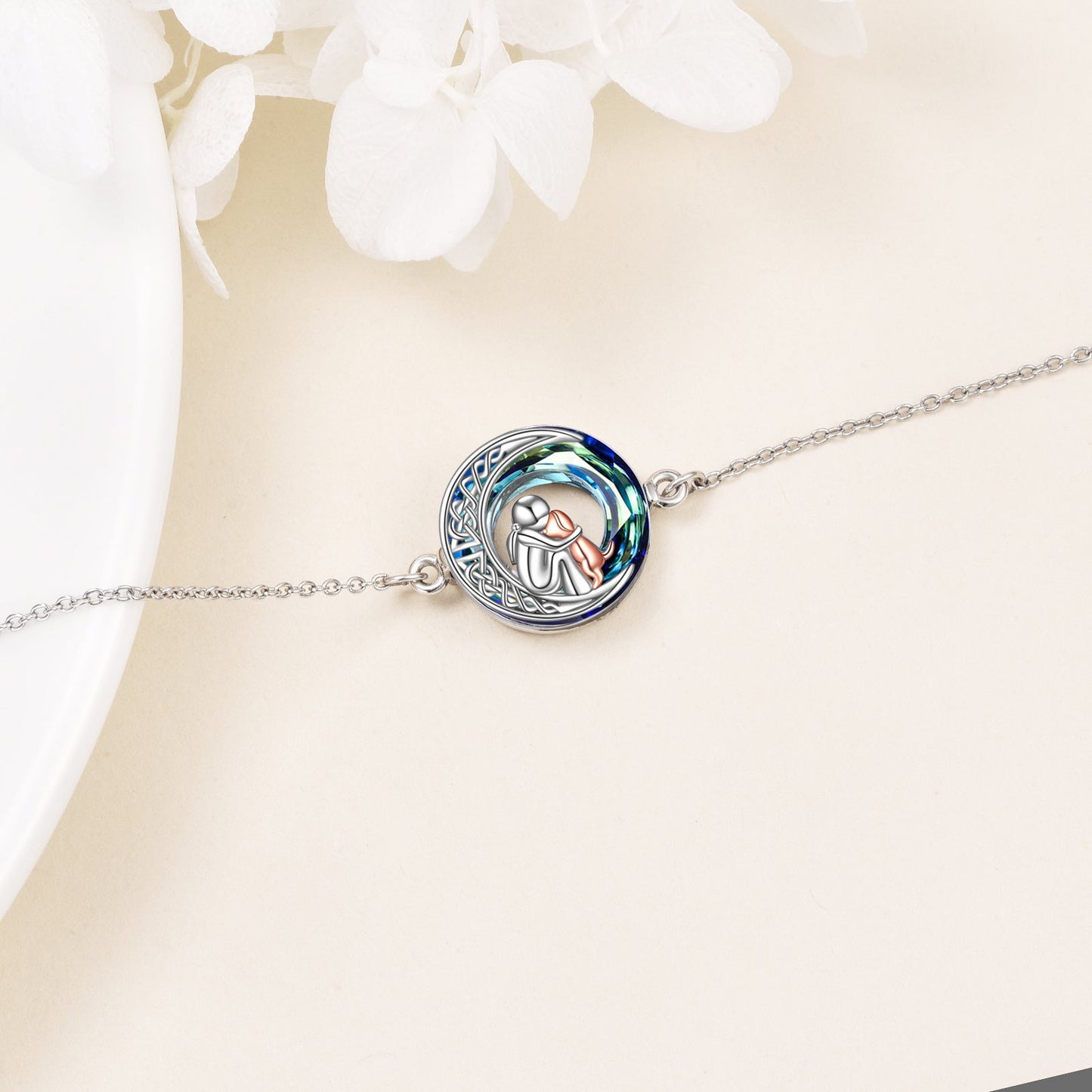 Bella - Apyrankė su laimingu šuneliu