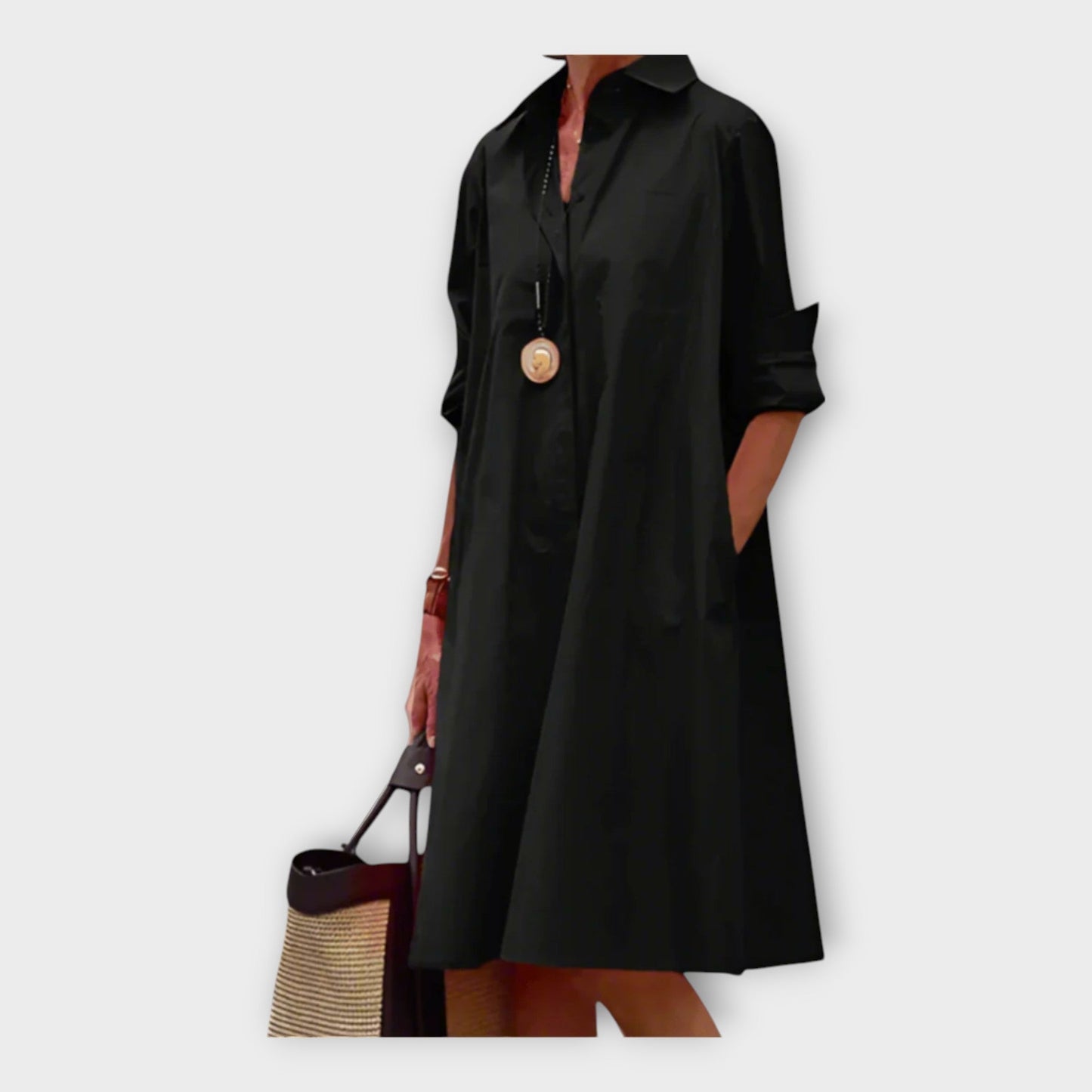 Stilinga Polo Suknelė iš Premium Medžiagos