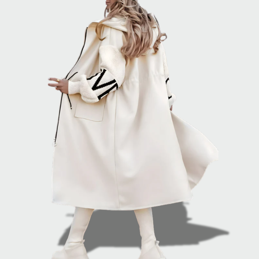 Gabija™ – Ėriuko paltukas su gobtuvu šiltam rudeniui