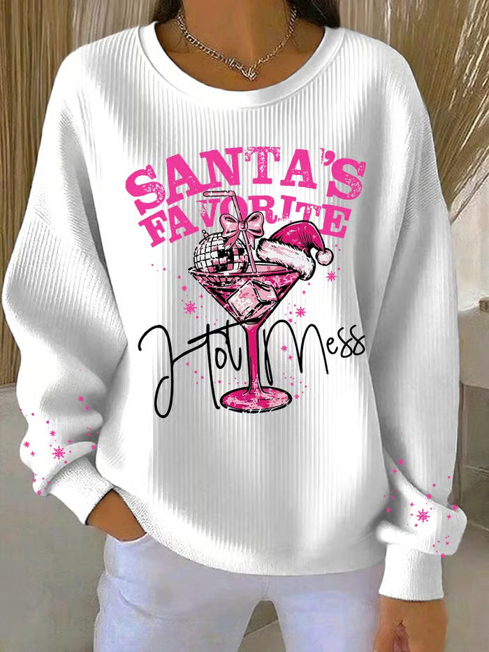 Noa - Kalėdinis megztinis su šventiniu raštu