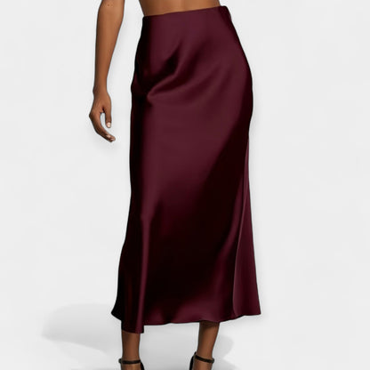 Raminta™ - Aukštos Vidutinės Midi Sijonas