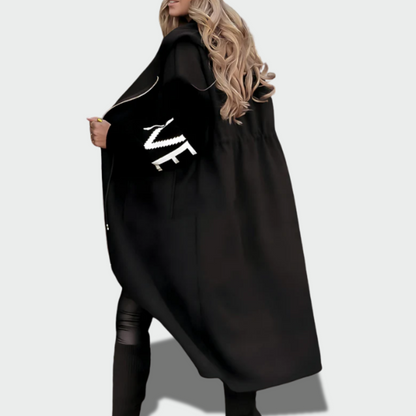 Gabija™ – Ėriuko paltukas su gobtuvu šiltam rudeniui