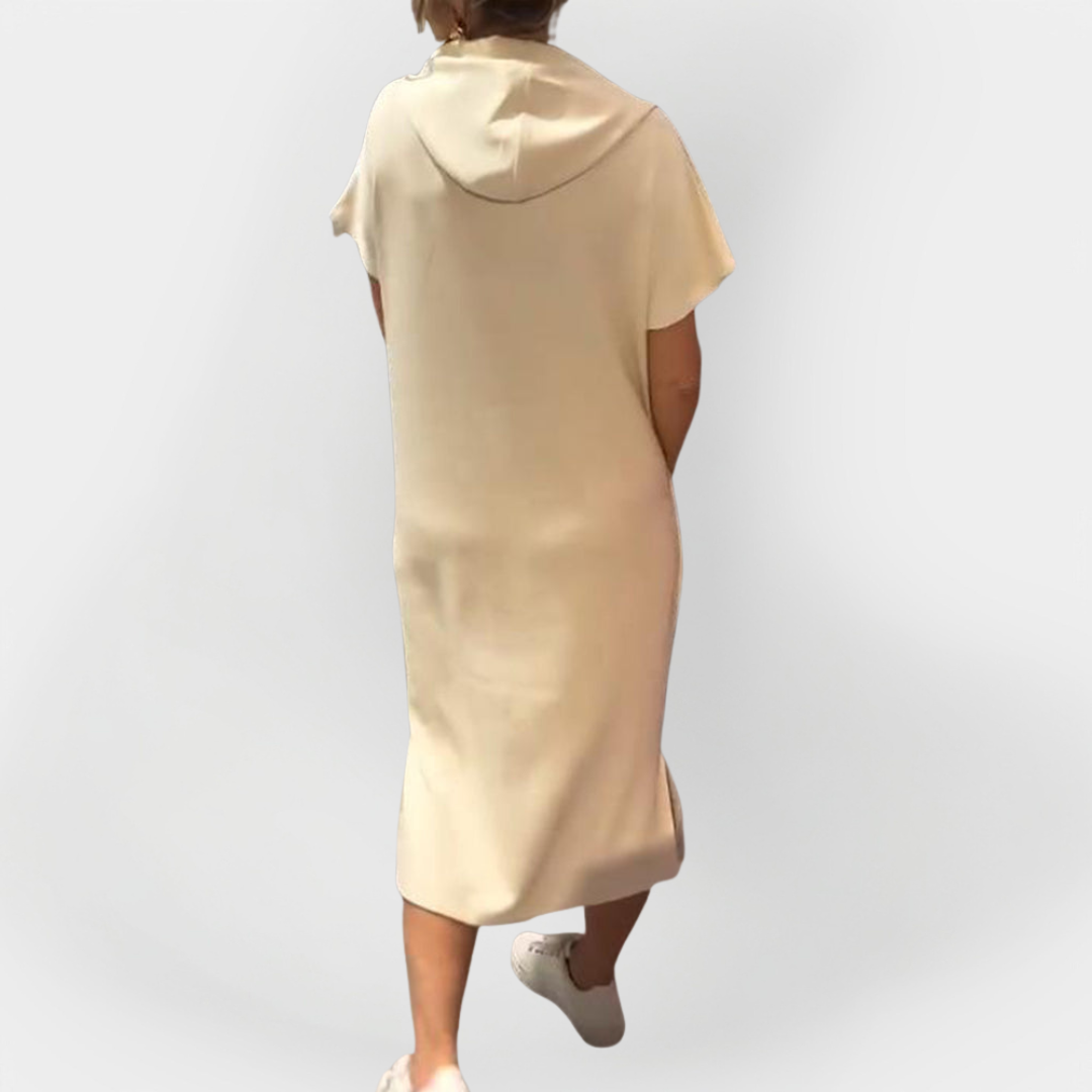 Kasdienis Suknelė su Kapišonu