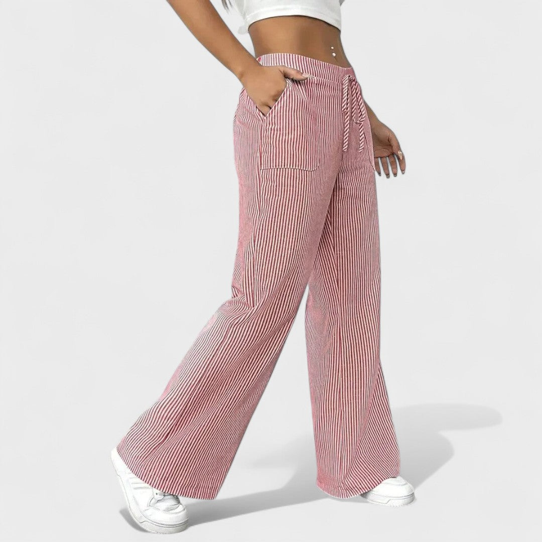 Maria™ - Plati patogi kelnės su elegantiškais akcentais