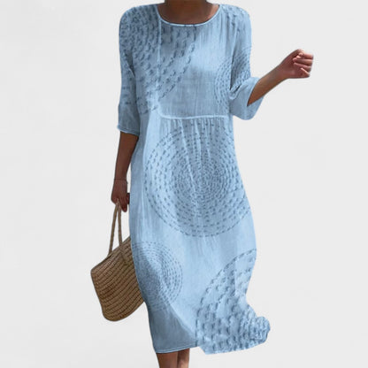 Daniela - Šviesus ir Elegantiškas Suknelė