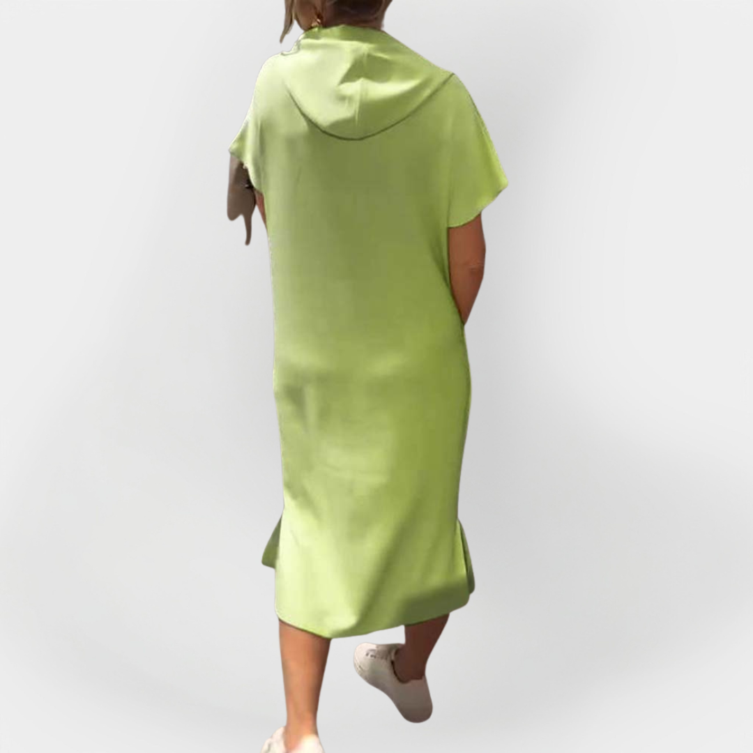 Kasdienis Suknelė su Kapišonu