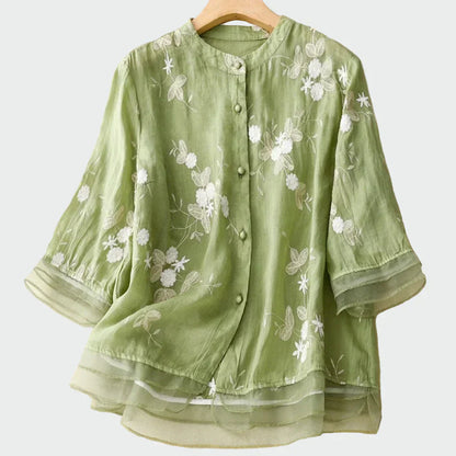 Emilija™ - Siuvinėta bliuskutė