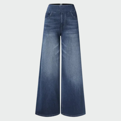 Meda™ – Aukštos juosmens elastingos kelnės (rudeniui)