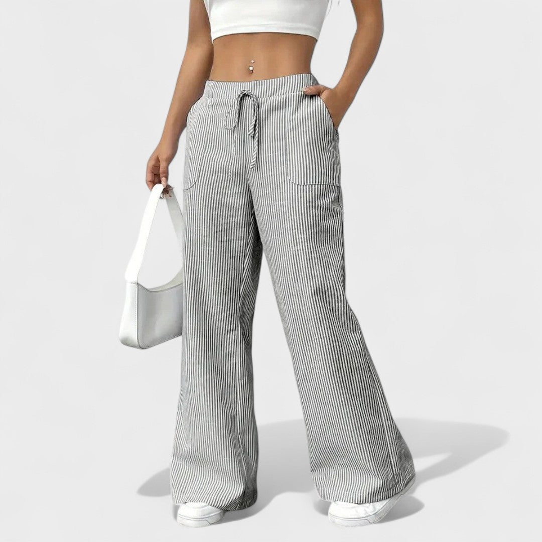 Maria™ - Plati patogi kelnės su elegantiškais akcentais