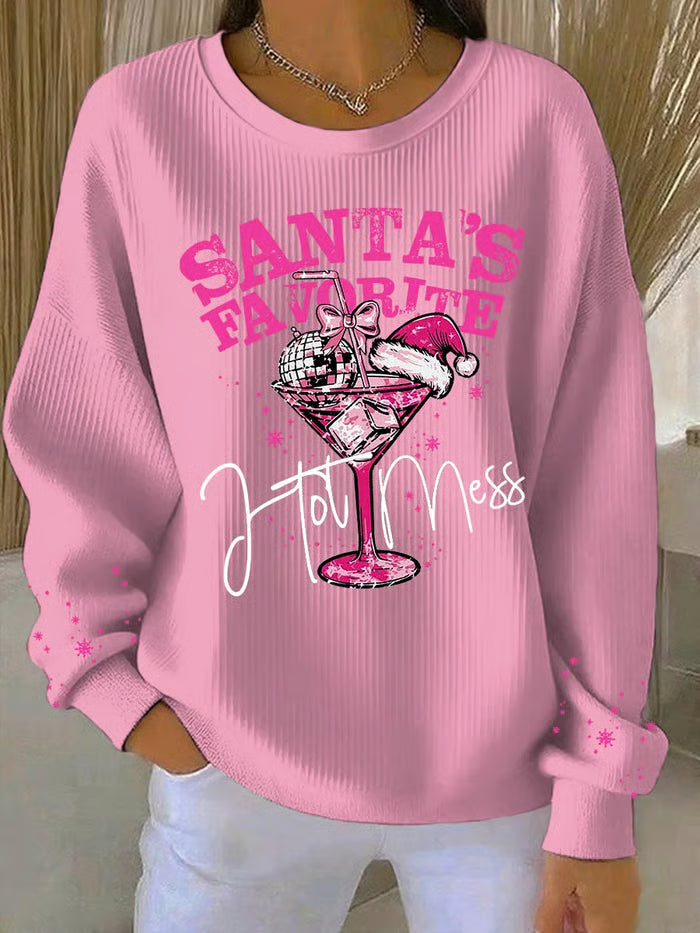 Noa - Kalėdinis megztinis su šventiniu raštu