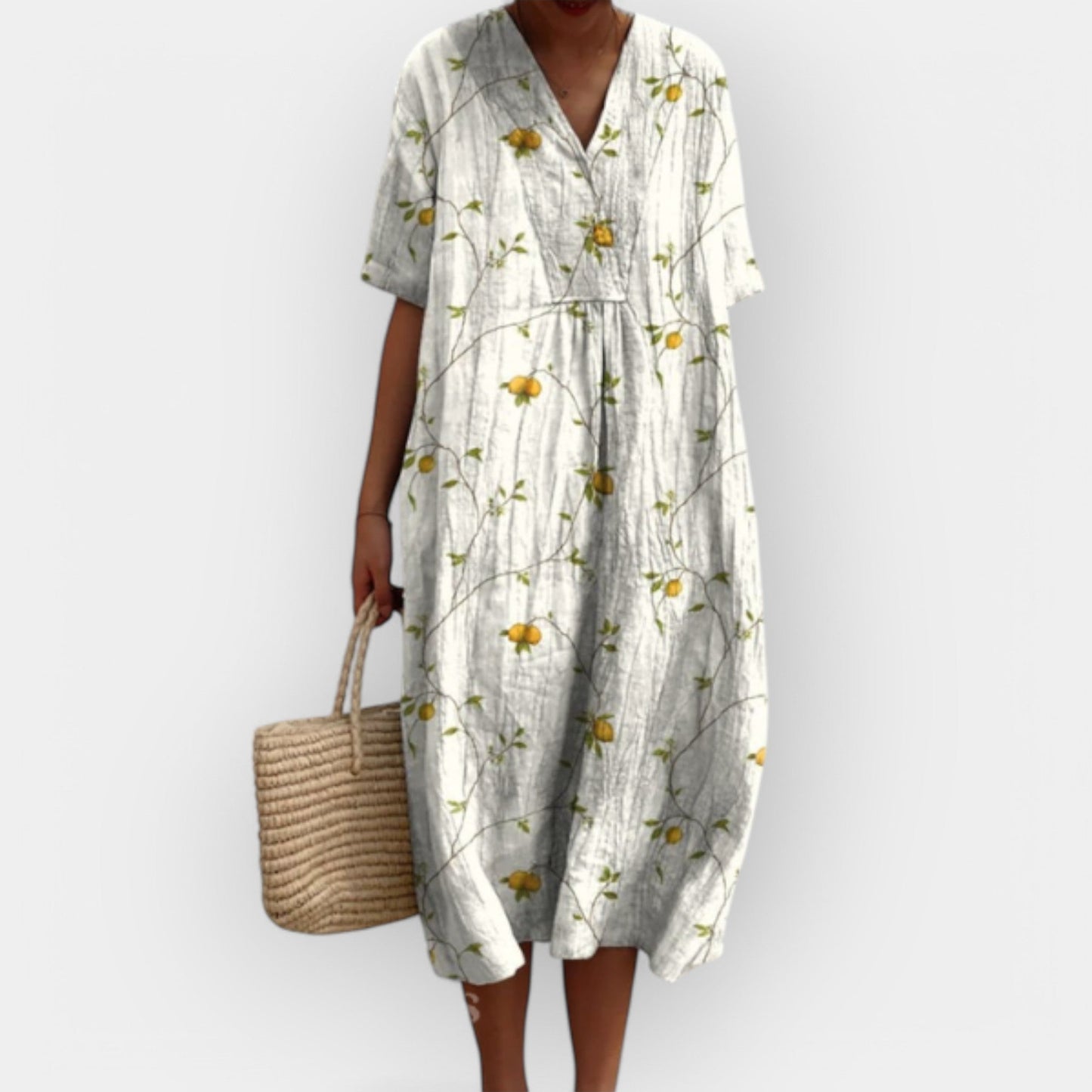 Gėlių Suknelė Vasaros Dienoms