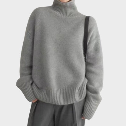 Isabella - Aukštas kašmyro apykaklė