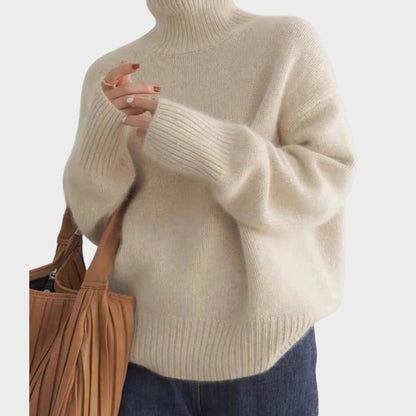 Isabella - Aukštas kašmyro apykaklė