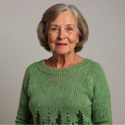 Diana - Vintažinis salos megztinis