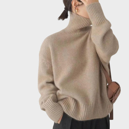 Isabella - Aukštas kašmyro apykaklė