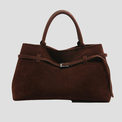 Amalia - Aksominė odinė rankinė