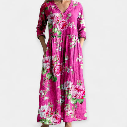 Lengvas Gėlių Suknelė