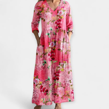 Lengvas Gėlių Suknelė