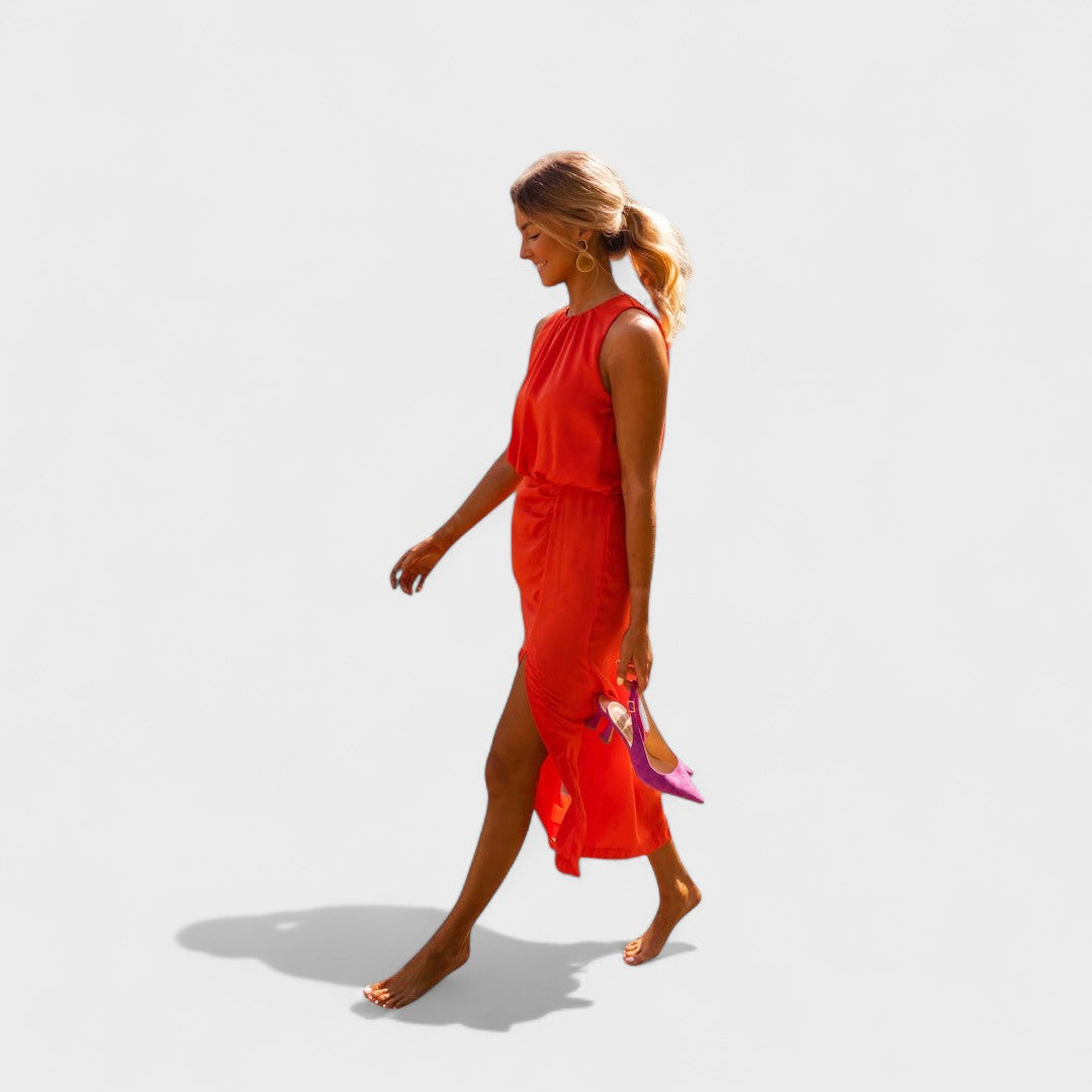 Laurinda - Grynos Elegancijos Suknelė