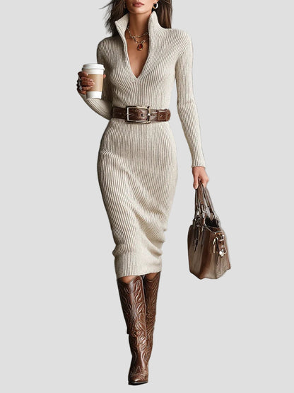 Éléonore - Suknelė su diržu