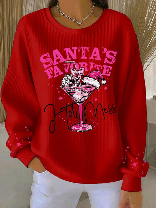 Noa - Kalėdinis megztinis su šventiniu raštu