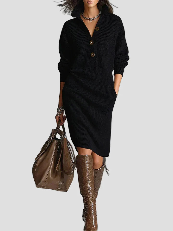 Geneviève - Midi megztinis suknelė