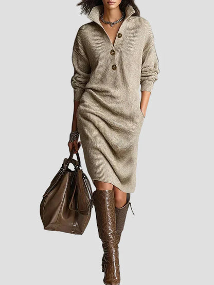 Geneviève - Midi megztinis suknelė