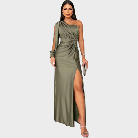 Rasa™ – Elegantiška ilga suknelė vienam peti